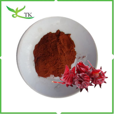 100% natural Solúvel em água Roselle em pó Hibisco em pó de flores Roselle em pó de extrato