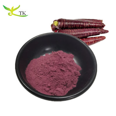 100% Antosianinas naturais de qualidade alimentar Antioxidante Suco de cenoura preta em pó Extracto de cenoura preta roxa