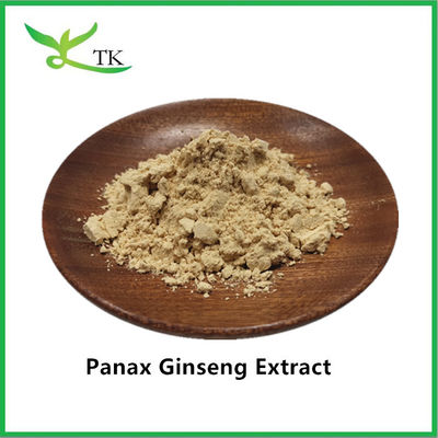 Extracto vegetal natural 5%-80% Ginsenosídeos Extracto de ginseng em pó Extracto de raiz de ginseng