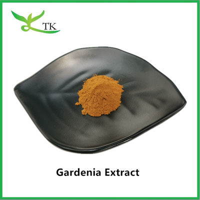Puro e natural de qualidade alimentar Gardenia Jasminoides Extract Powder Geniposide 10%