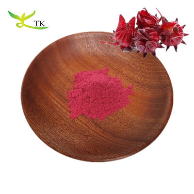 Puro Hibisco Natural em Pó de Flores Miniatura Hibisco Sabdariffa Roselle em Pó