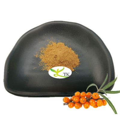Extrato de Baga de Espinheiro Marítimo de Grau Alimentício Natural 10% 20% Pó de Extrato de Espinheiro Marítimo Flavonas