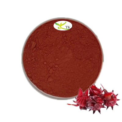 Extrato de Flor de Hibisco Puro Natural de Grau Alimentício Extrato de Hibisco Solúvel em Água