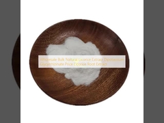 Por grosso Extracto Natural de Alcaçuz Dipotassio Glicirrizinato Preço Extracto de Raiz de Alcaçuz